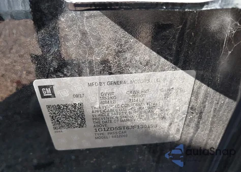 2018 Chevrolet Malibu Lt из США, поврежденный, VIN 1G1ZD5ST6JF139198